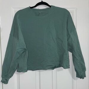 Lululemon Oversized Cropped Sweatshirt